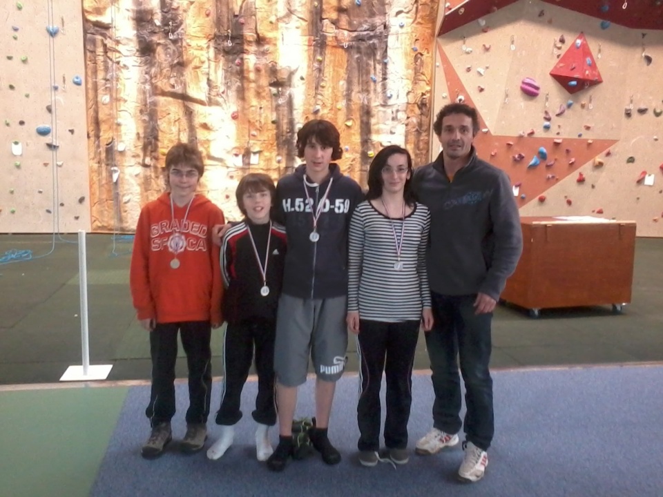 Littré vice champion d'académie en Escalade Littré vice champion d'académie en Escalade