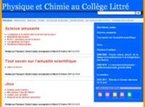 Le site de Physique et Chimie