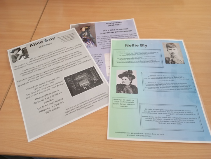 "Les femmes aussi ont fait l'Histoire" "Les femmes aussi ont fait l'Histoire"