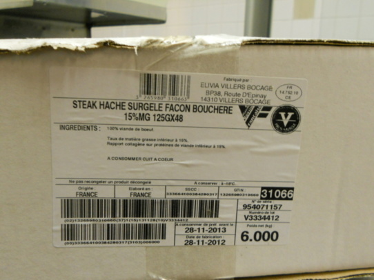 Traçabilité bavette et steak