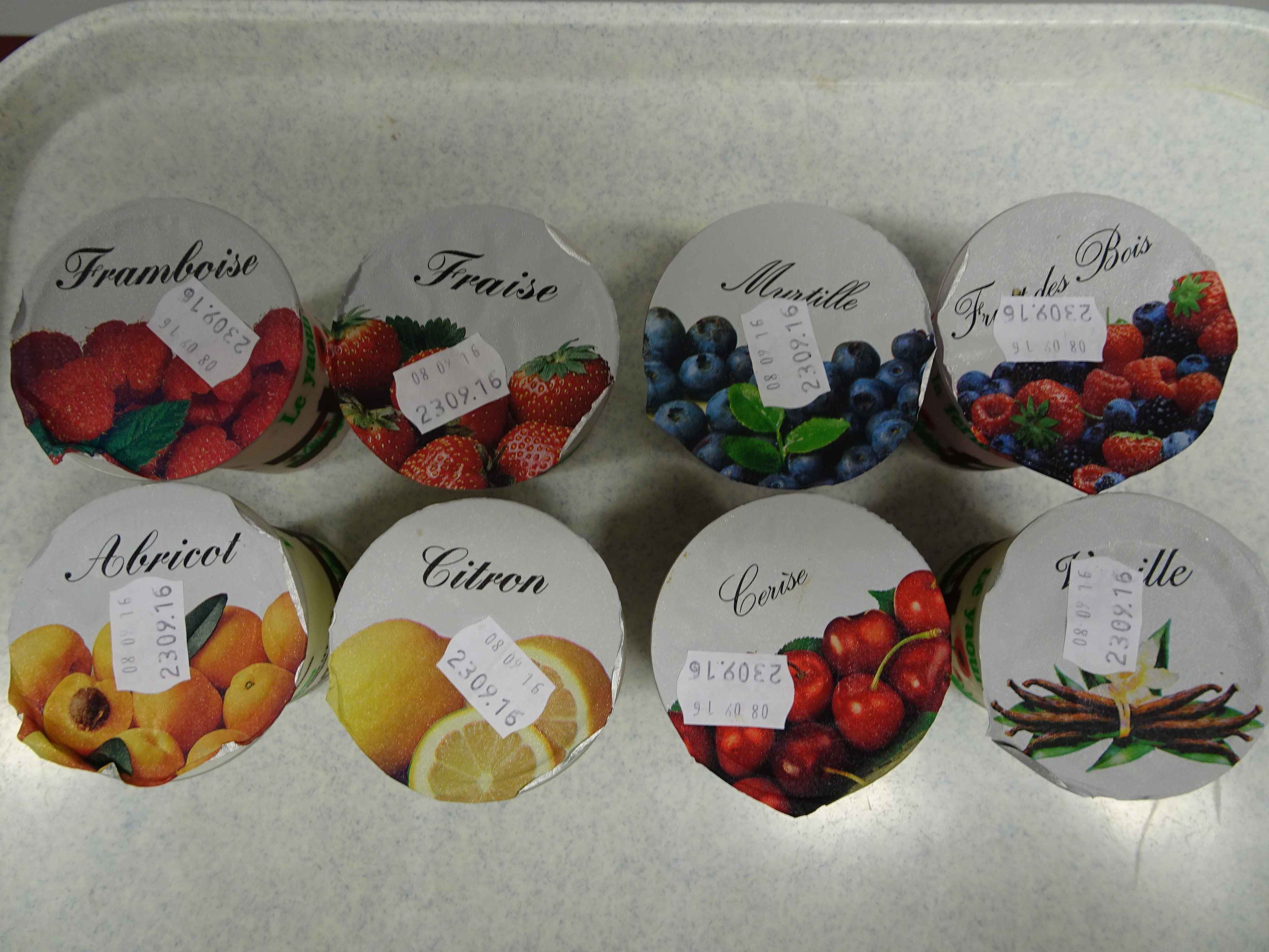 Yaourts aux fruits locaux Yaourts aux fruits locaux
