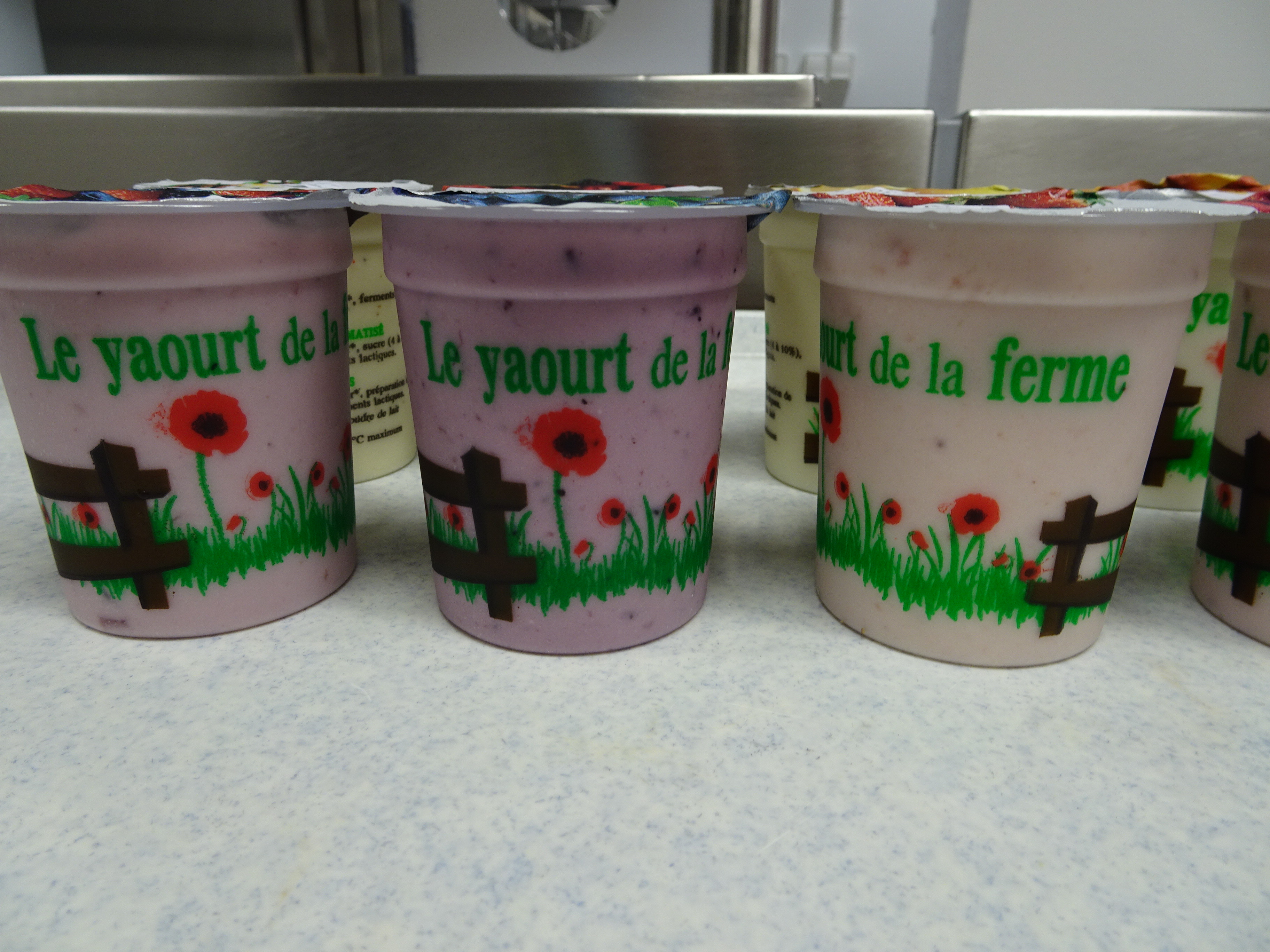 Yaourts aux fruits locaux Yaourts aux fruits locaux
