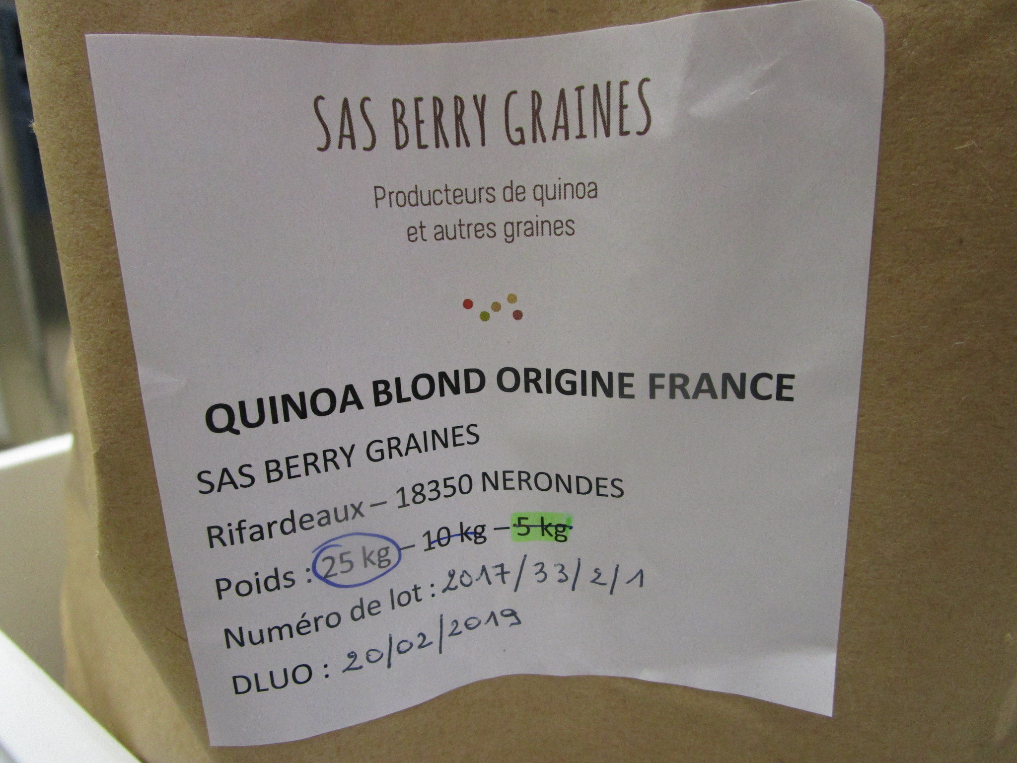 Quinoa local Quinoa local