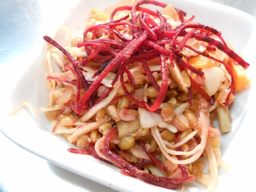 Salade d'épeautre asiatique Salade d'épeautre asiatique