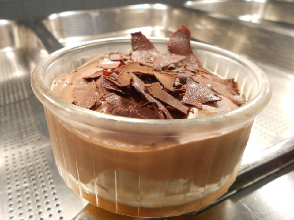 Bavarois poire chocolat "fait maison" Bavarois poire chocolat "fait maison"