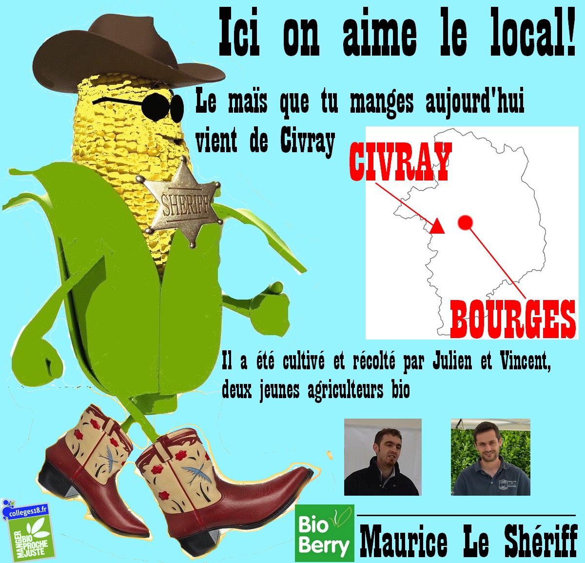 Maïs doux bio et local Maïs doux bio et local