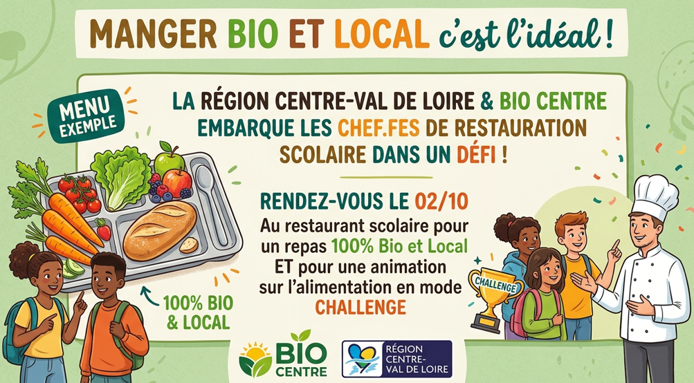 Menu du 28 septembre au 2 octobre 2026
