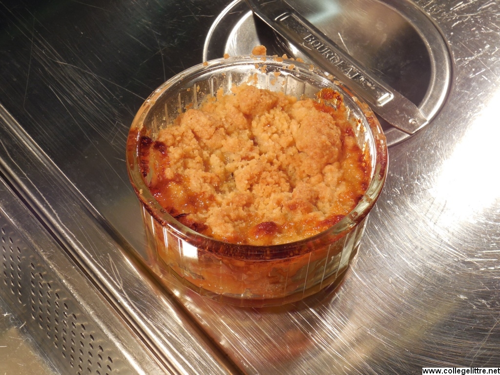 crumble prêt à être dégusté crumble prêt à être dégusté