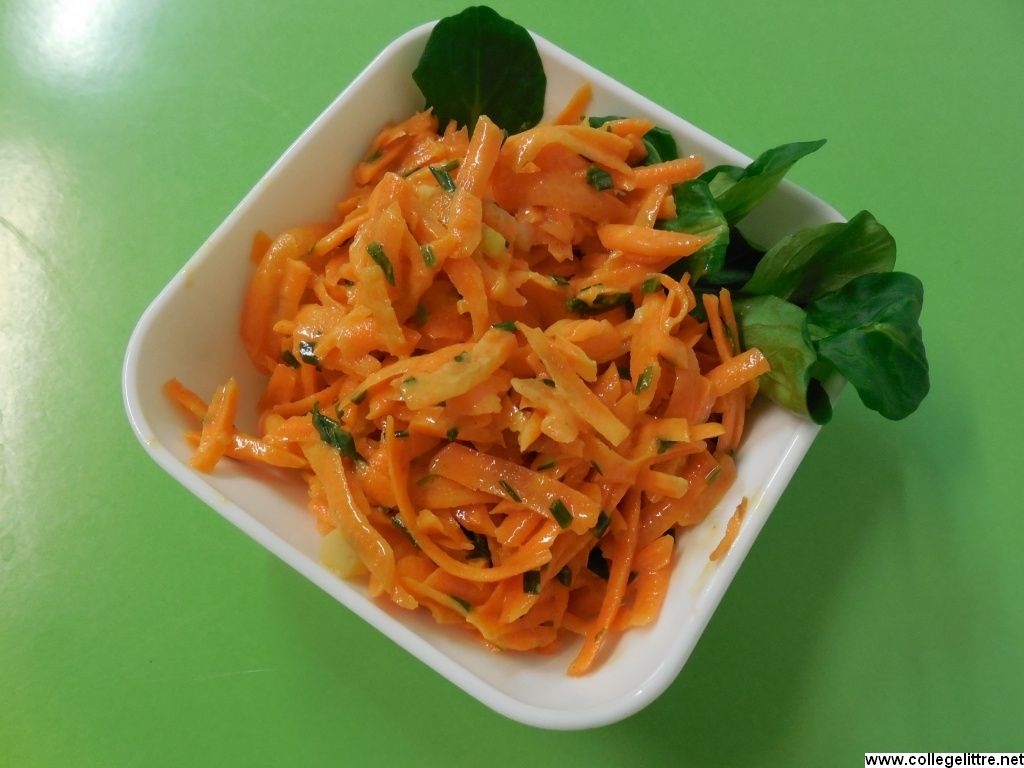 Carottes râpées bio Carottes râpées bio