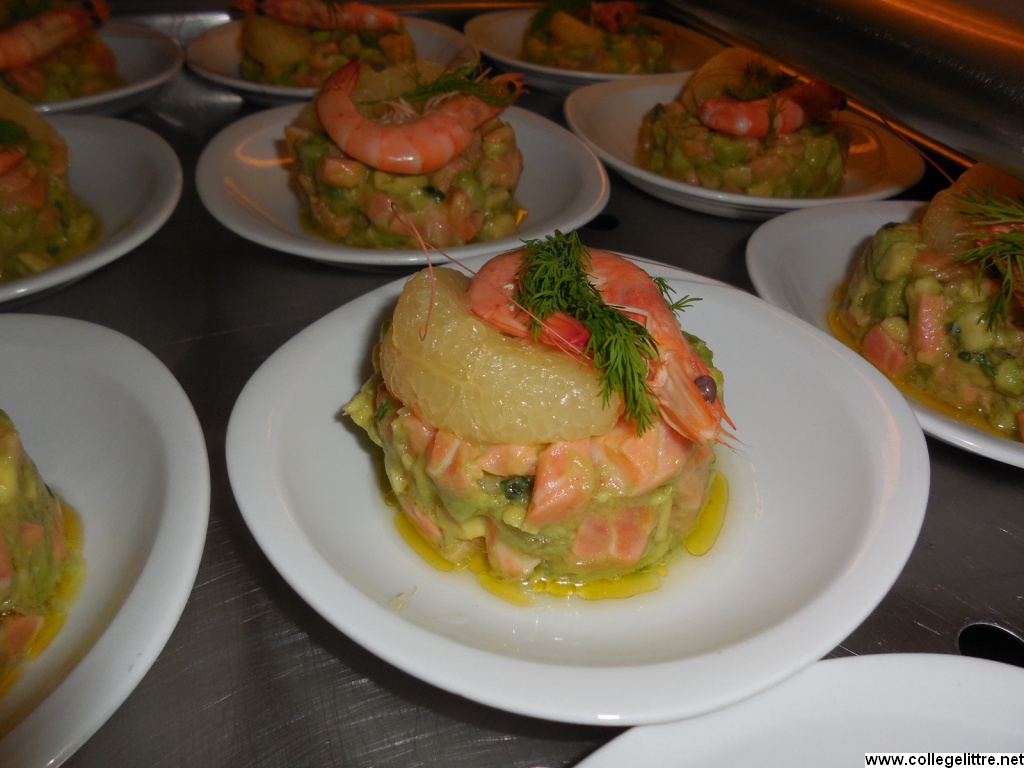 Tartare de saumon avocat fait maison Tartare de saumon avocat fait maison