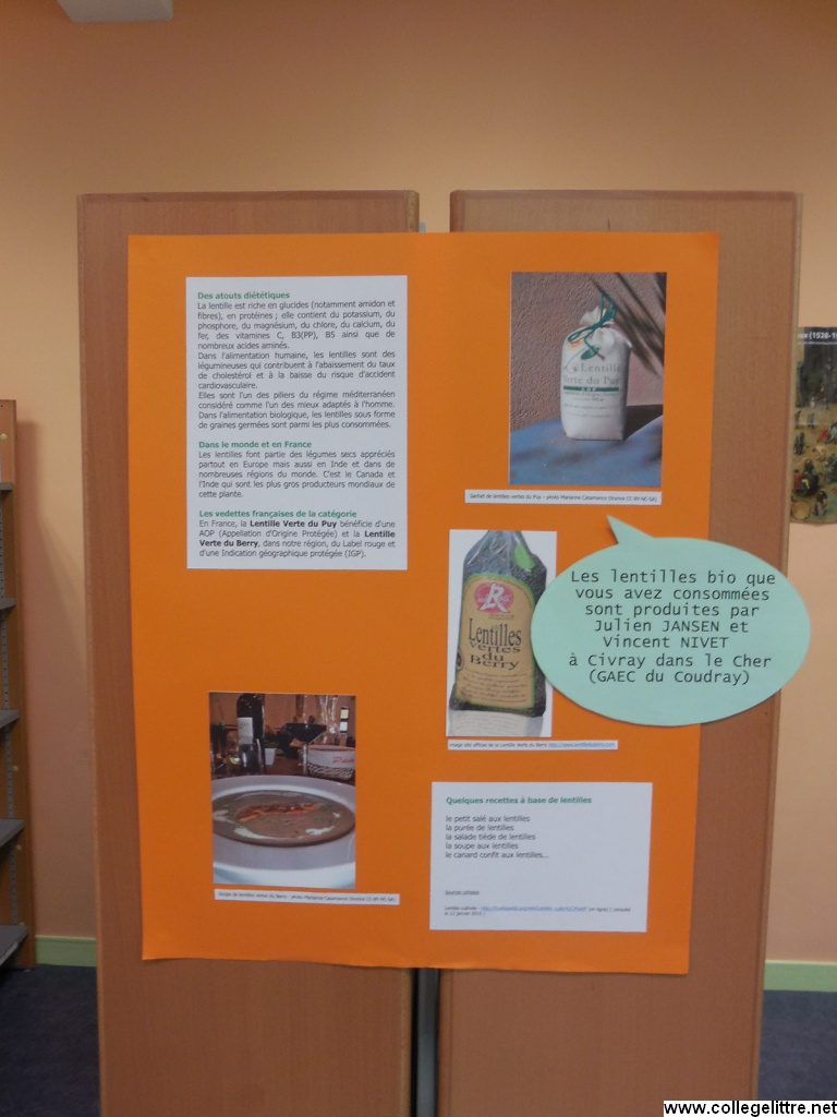 Panneaux d'informations du CDI Panneaux d'informations du CDI